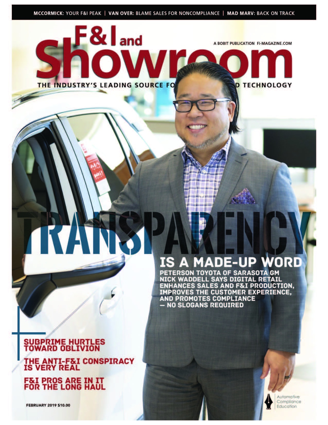 Read: Is the Art of F&I Dead? (February 2019)