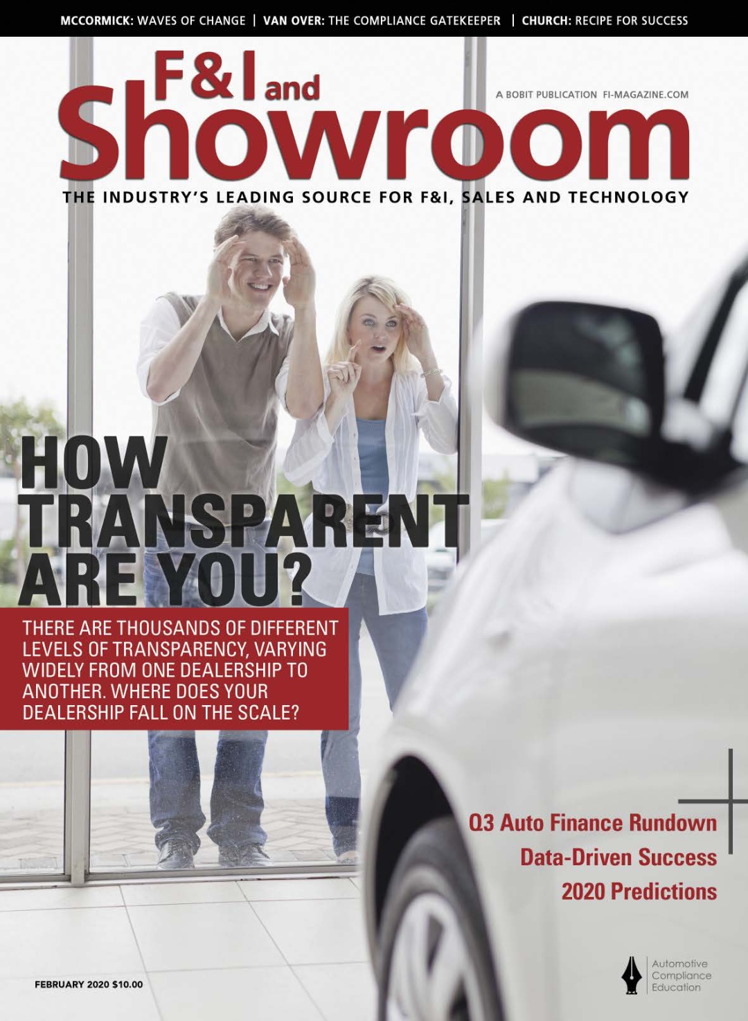 Read: How Transparent Are You? (February 2020)