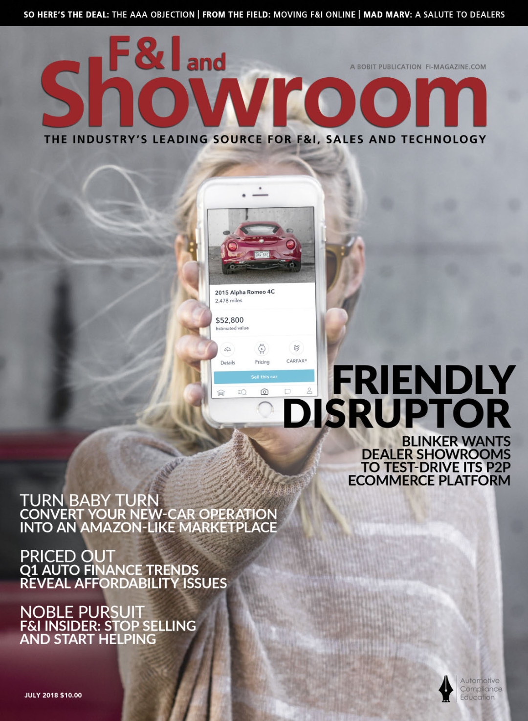 Read: F&I's Need for Nobility (July 2018)