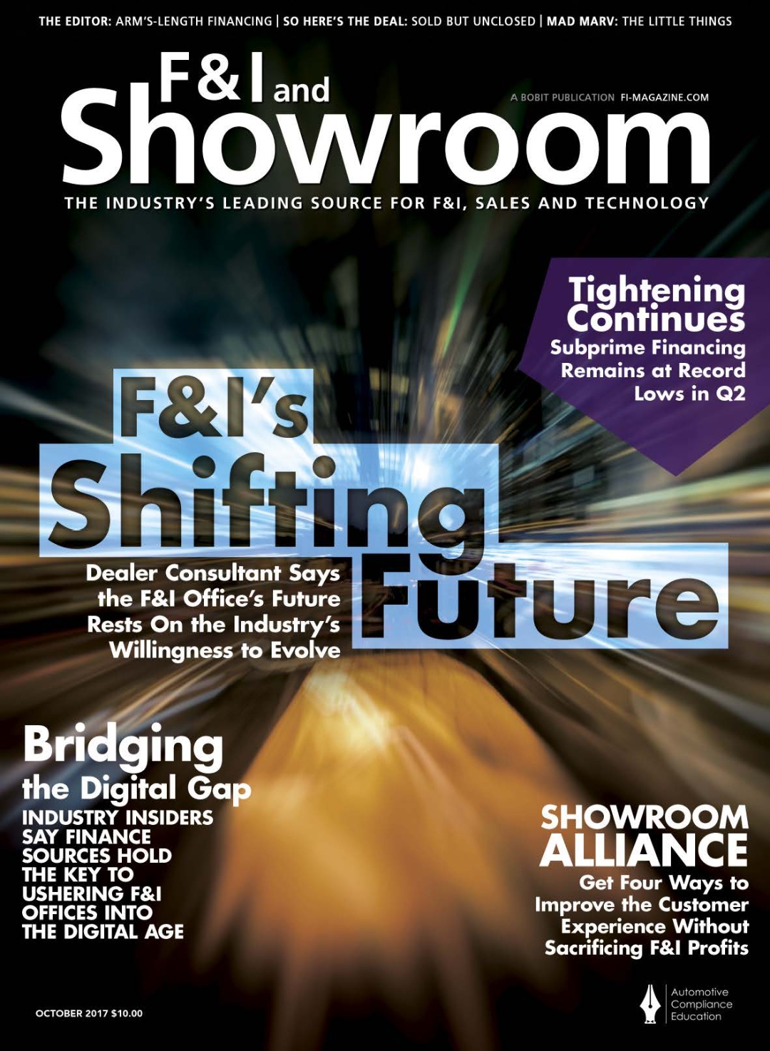 Read: The Past, Present and Shifting Future of F&I (October 2017)